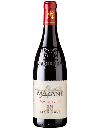 Vin Vacqueyras Rouge Château Mazane