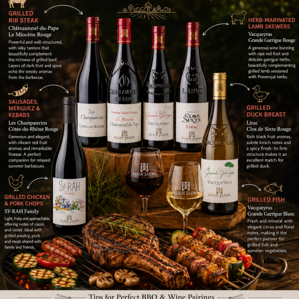 Accords mets et vins barbecue 